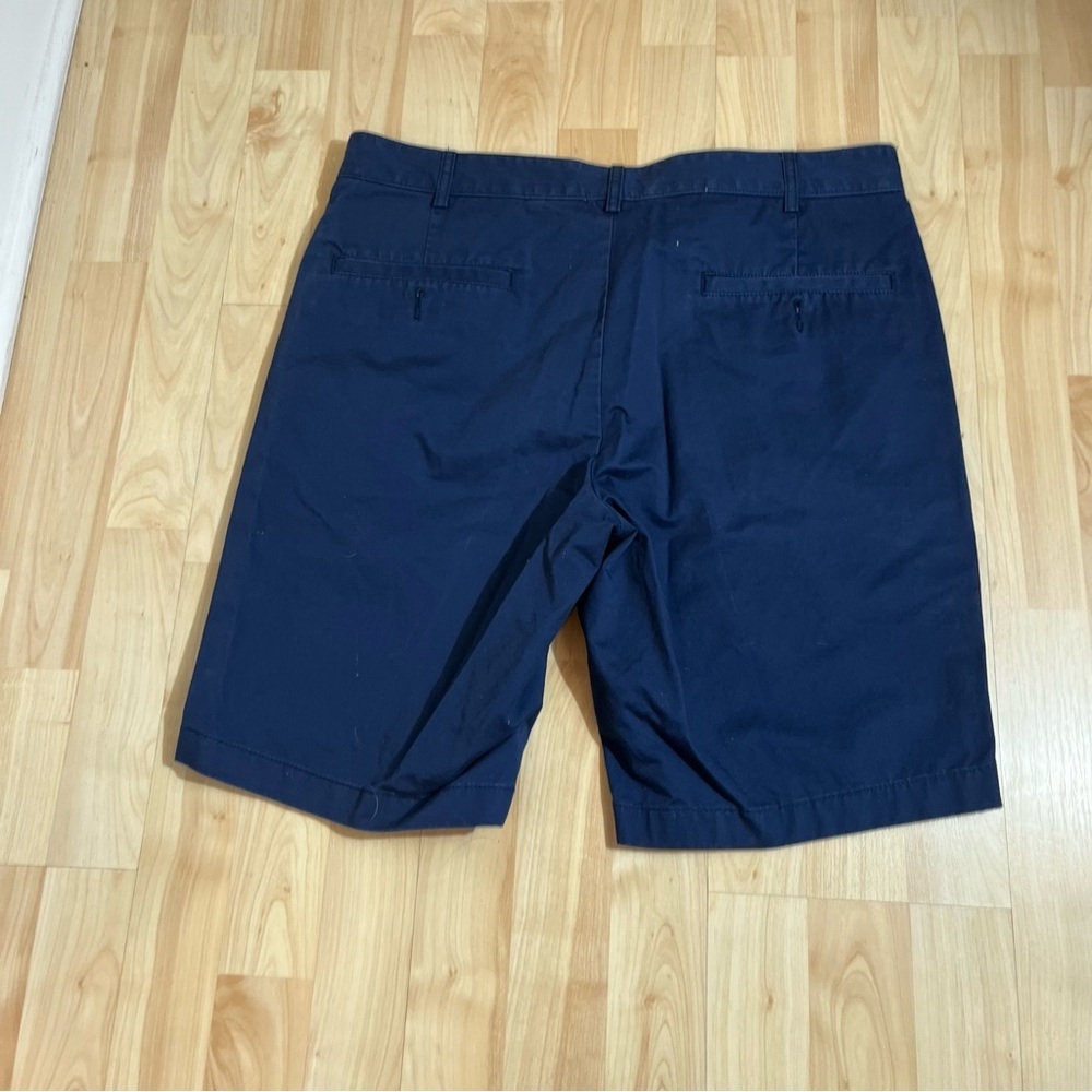 Jos A Bank Men’s Navy Tailored Fit Stretch Twill Shorts Size 35W - Picture 6 of 7